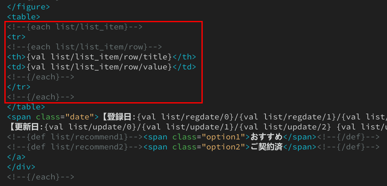 タグ解説（list.html）｜高機能版CMS