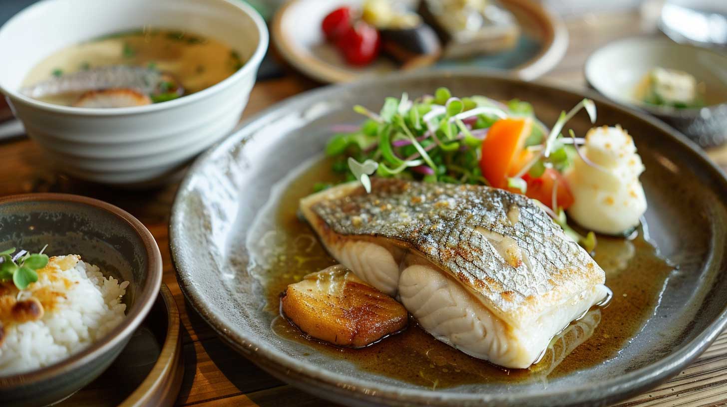 お魚のランチ